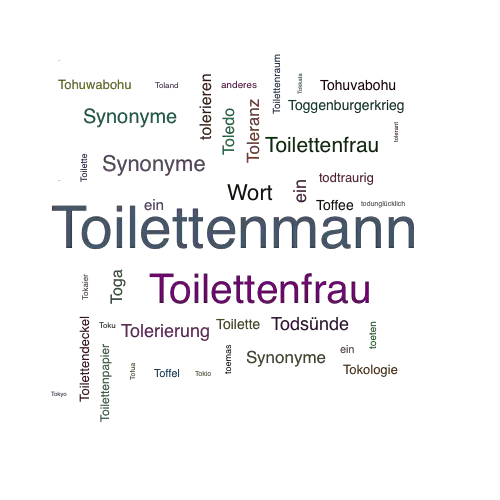 Ein anderes Wort für Toilettenmann - Synonym Toilettenmann