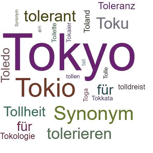 Ein anderes Wort für Tokyo - Synonym Tokyo