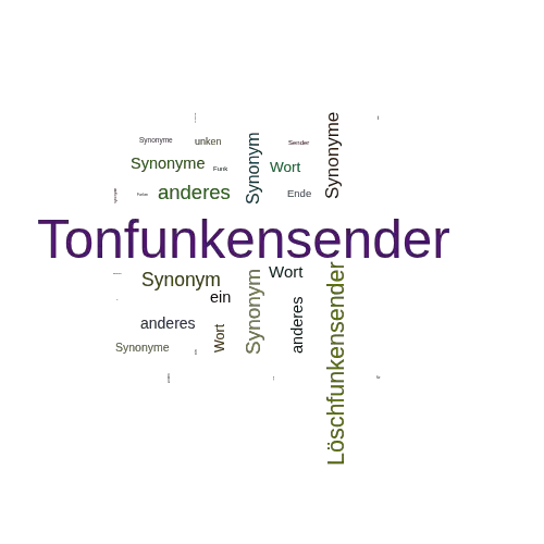 Ein anderes Wort für Tonfunkensender - Synonym Tonfunkensender