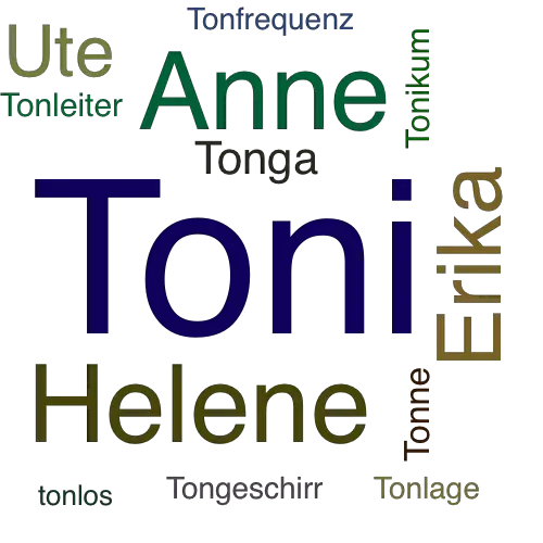Ein anderes Wort für Toni - Synonym Toni