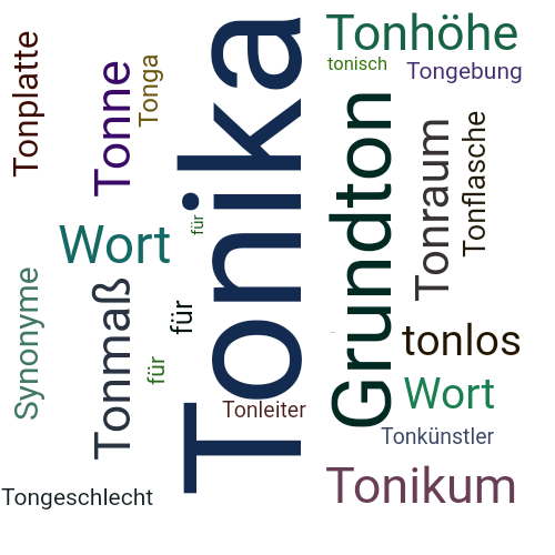 Ein anderes Wort für Tonika - Synonym Tonika