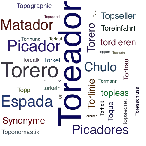 Ein anderes Wort für Toreador - Synonym Toreador