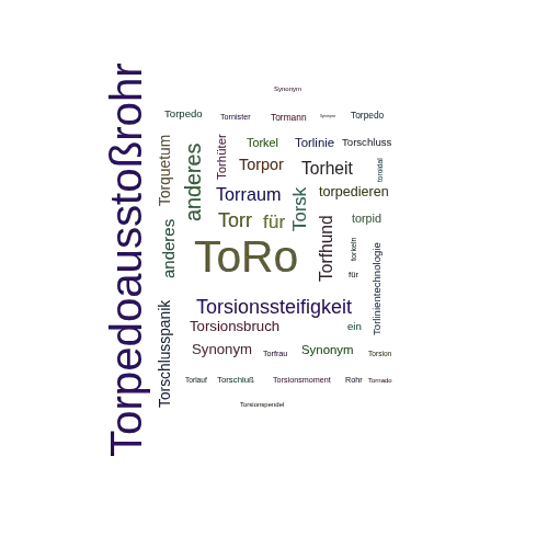 Ein anderes Wort für Torpedorohr - Synonym Torpedorohr