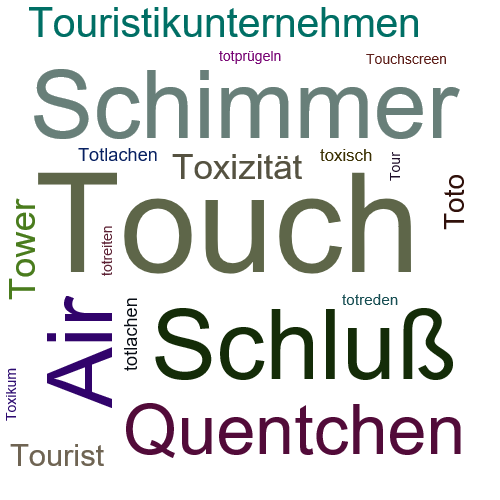 Ein anderes Wort für Touch - Synonym Touch