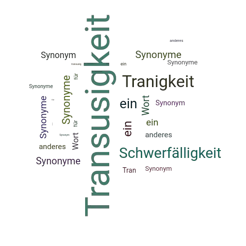 Ein anderes Wort für Transusigkeit - Synonym Transusigkeit