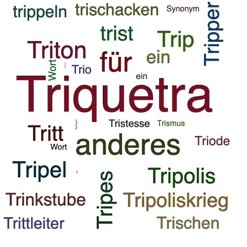 Ein anderes Wort für Triqueta - Synonym Triqueta