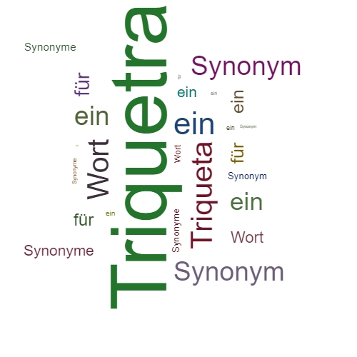 Ein anderes Wort für Triquetra - Synonym Triquetra