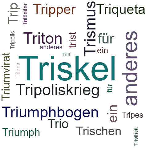 Ein anderes Wort für Triskele - Synonym Triskele