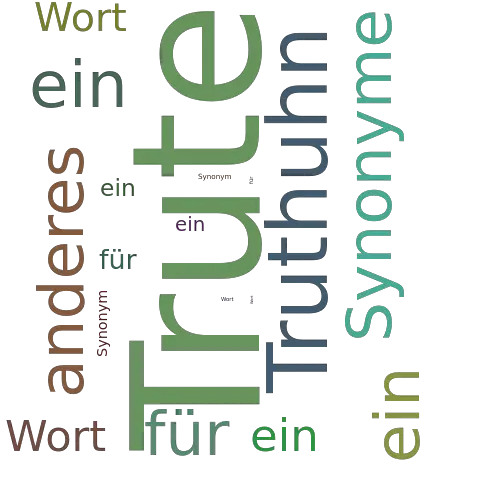 Ein anderes Wort für Trute - Synonym Trute