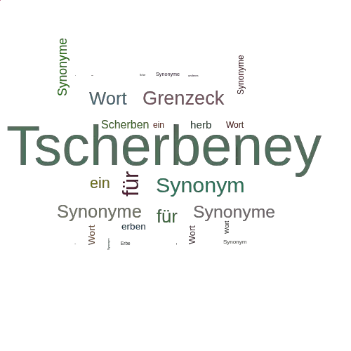 Ein anderes Wort für Tscherbeney - Synonym Tscherbeney