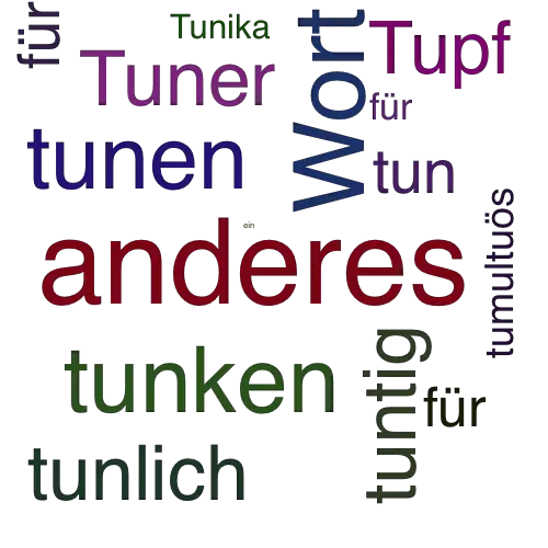 Ein anderes Wort für Tunker - Synonym Tunker