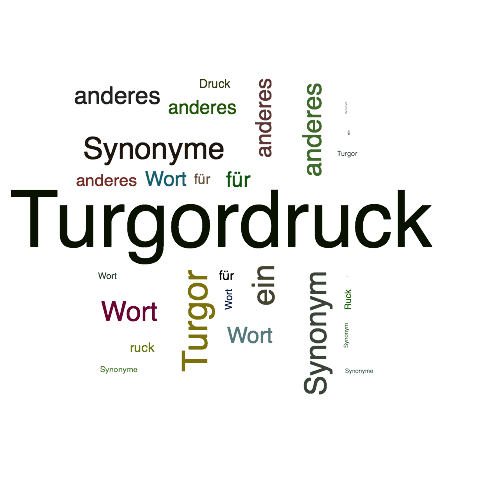 Ein anderes Wort für Turgordruck - Synonym Turgordruck