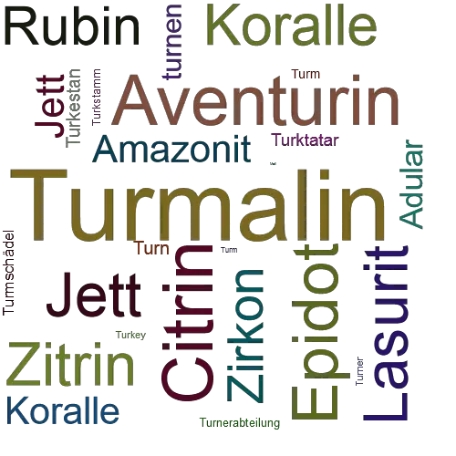 Ein anderes Wort für Turmalin - Synonym Turmalin