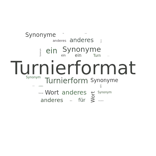Ein anderes Wort für Turnierformat - Synonym Turnierformat