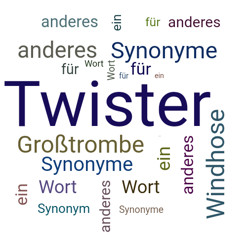 Ein anderes Wort für Twister - Synonym Twister