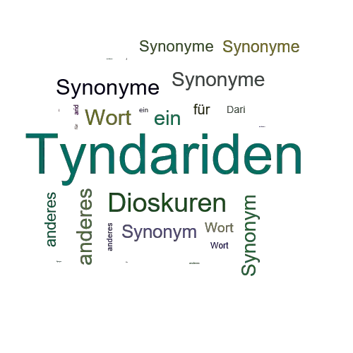 Ein anderes Wort für Tyndariden - Synonym Tyndariden
