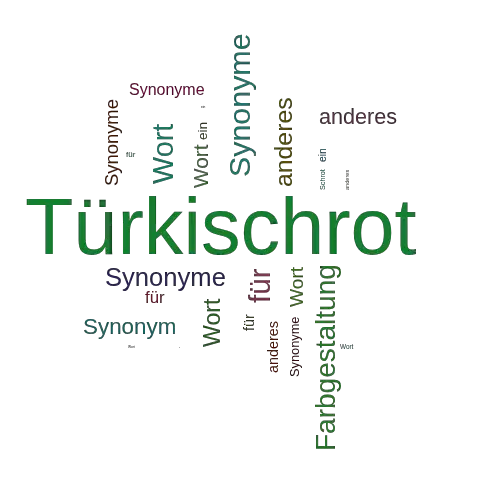 Ein anderes Wort für Türkischrot - Synonym Türkischrot