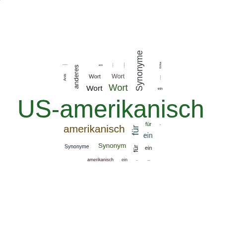 Ein anderes Wort für US-amerikanisch - Synonym US-amerikanisch