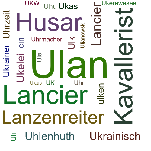 Ein anderes Wort für Ulan - Synonym Ulan