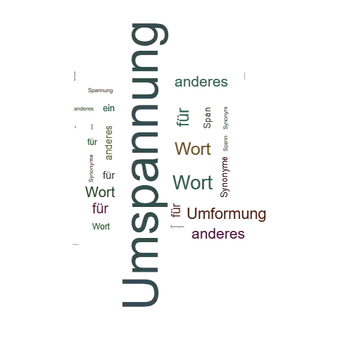 Ein anderes Wort für Umspannung - Synonym Umspannung