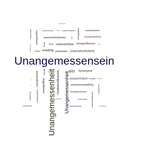 Ein anderes Wort für Unangemessensein - Synonym Unangemessensein