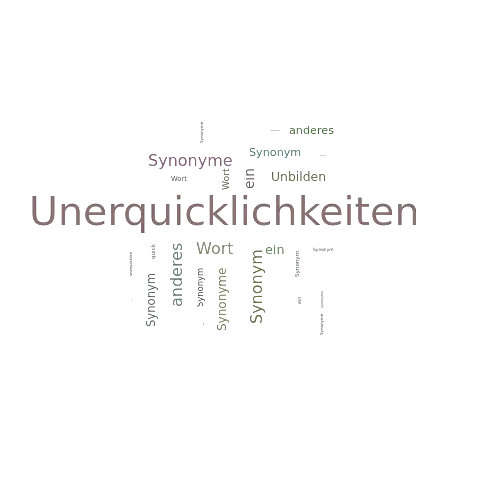 Ein anderes Wort für Unerquicklichkeiten - Synonym Unerquicklichkeiten