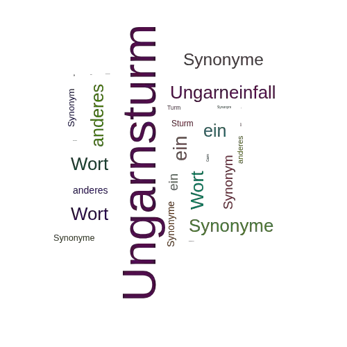 Ein anderes Wort für Ungarnsturm - Synonym Ungarnsturm