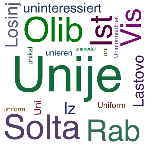 Ein anderes Wort für Unije - Synonym Unije