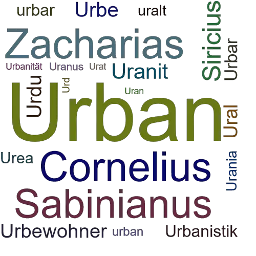Ein anderes Wort für Urban - Synonym Urban