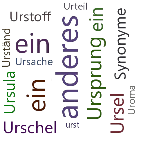 Ein anderes Wort für Urspannung - Synonym Urspannung