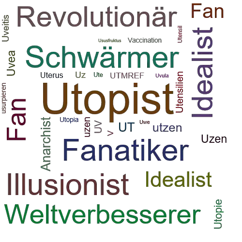 Ein anderes Wort für Utopist - Synonym Utopist