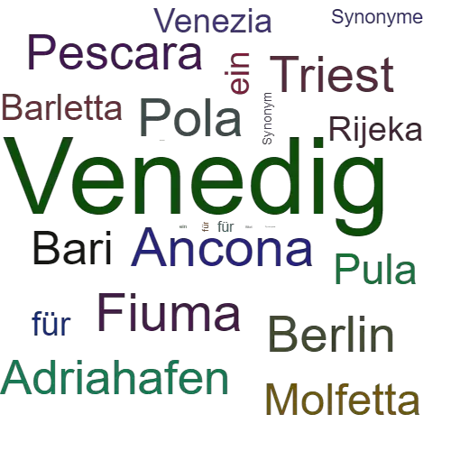 Ein anderes Wort für Venedig - Synonym Venedig