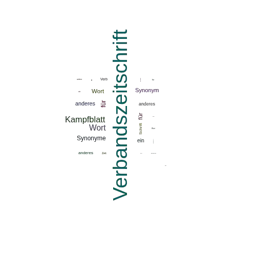 Ein anderes Wort für Verbandszeitschrift - Synonym Verbandszeitschrift
