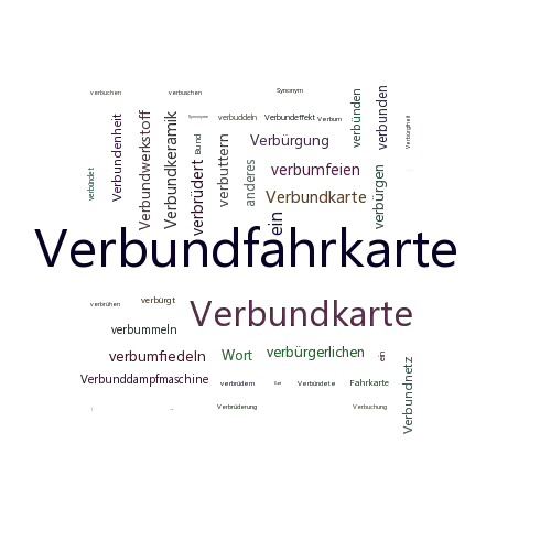 Ein anderes Wort für Verbundfahrkarte - Synonym Verbundfahrkarte