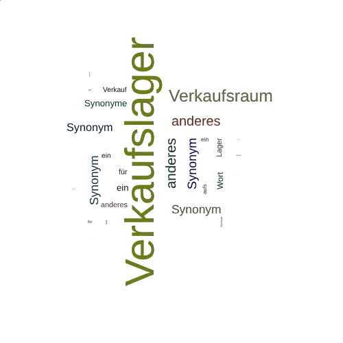 Ein anderes Wort für Verkaufslager - Synonym Verkaufslager