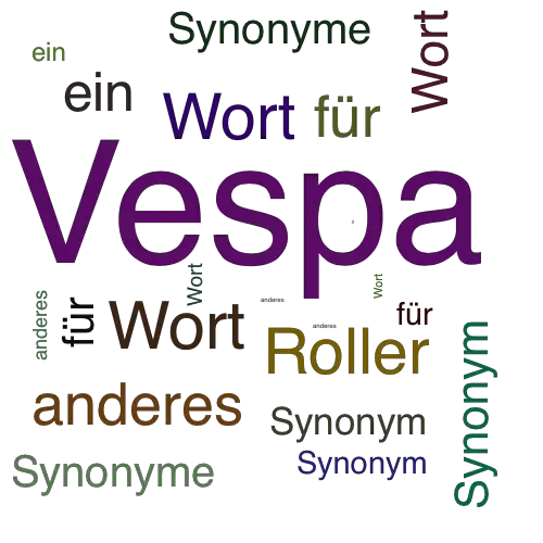 Ein anderes Wort für Vespa - Synonym Vespa