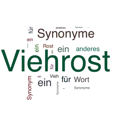 Ein anderes Wort für Viehrost - Synonym Viehrost