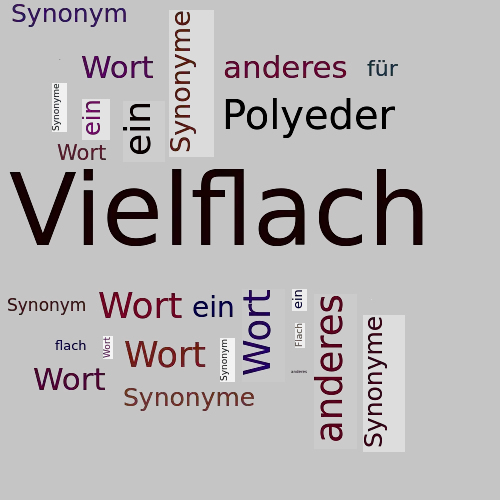 Ein anderes Wort für Vielflach - Synonym Vielflach