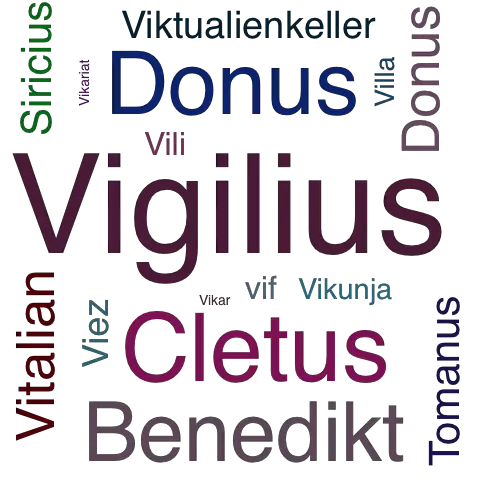 Ein anderes Wort für Vigilius - Synonym Vigilius