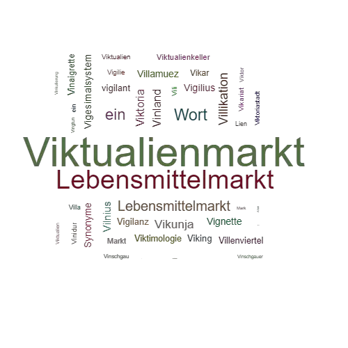 Ein anderes Wort für Viktualienmarkt - Synonym Viktualienmarkt