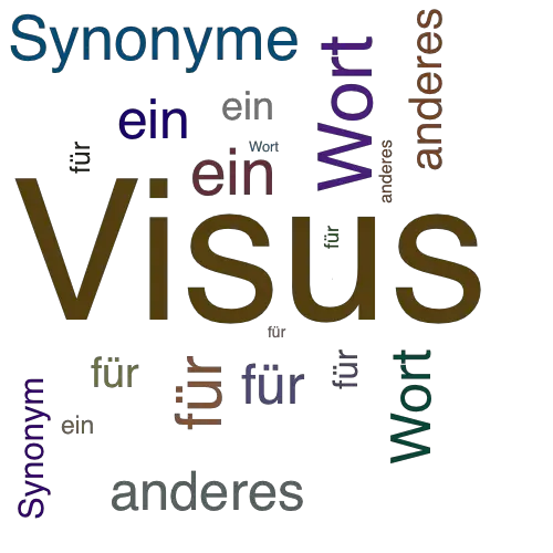 Ein anderes Wort für Visus - Synonym Visus