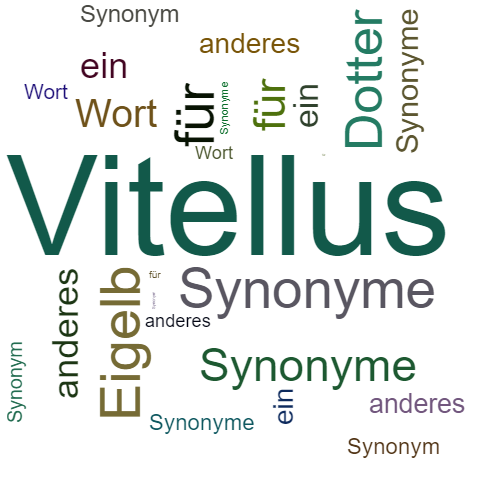 Ein anderes Wort für Vitellus - Synonym Vitellus