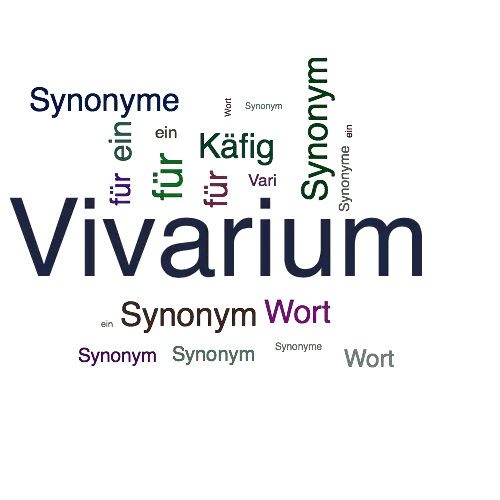 Ein anderes Wort für Vivarium - Synonym Vivarium