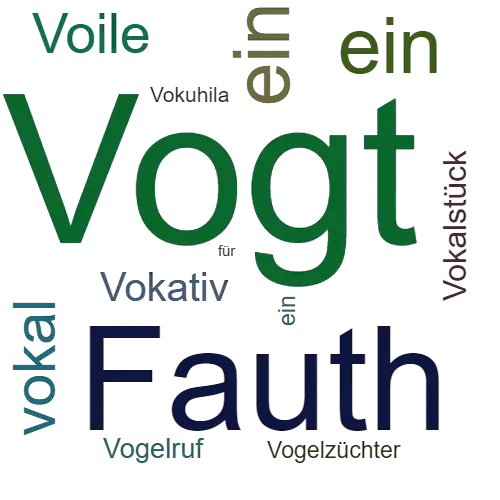 Ein anderes Wort für Vogt - Synonym Vogt