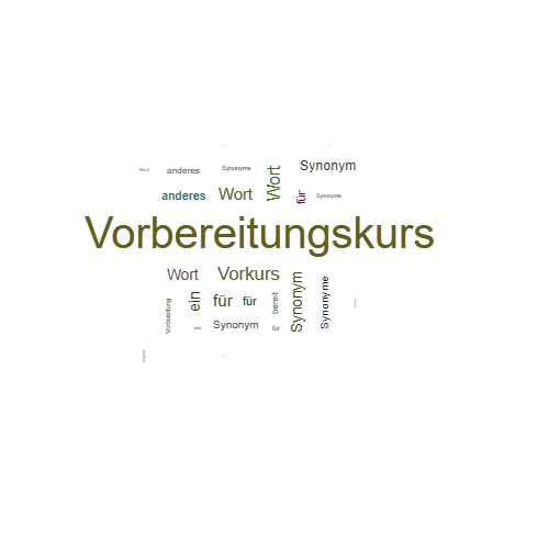 Ein anderes Wort für Vorbereitungskurs - Synonym Vorbereitungskurs