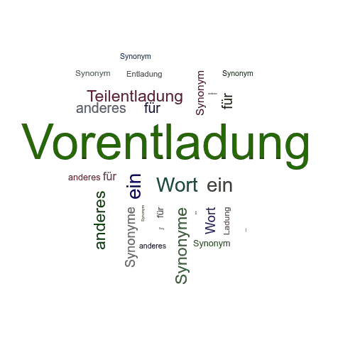 Ein anderes Wort für Vorentladung - Synonym Vorentladung