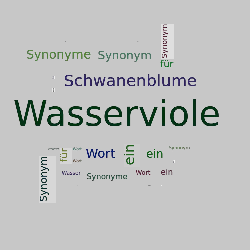 Ein anderes Wort für Wasserviole - Synonym Wasserviole
