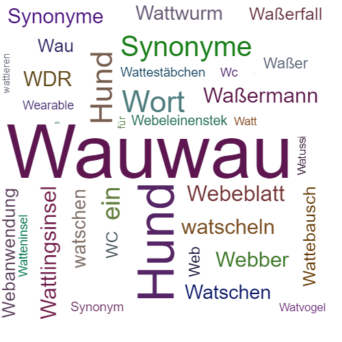 Ein anderes Wort für Wauwau - Synonym Wauwau