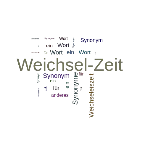 Ein anderes Wort für Weichsel-Zeit - Synonym Weichsel-Zeit