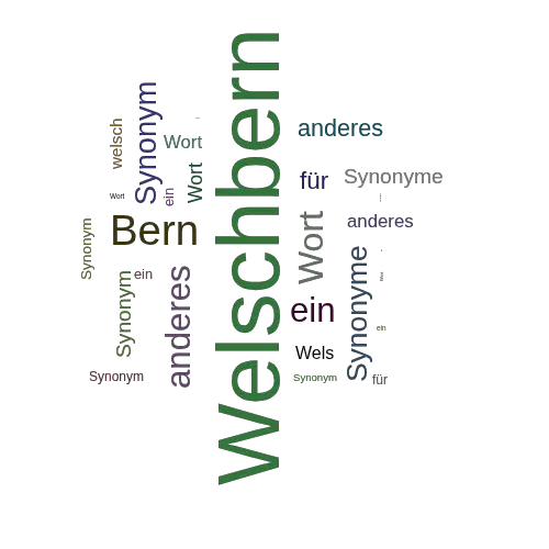 Ein anderes Wort für Welschbern - Synonym Welschbern